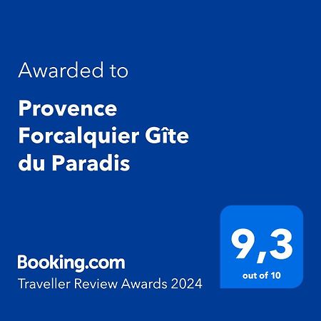 Provence Forcalquier Gite Du Paradis Ngoại thất bức ảnh